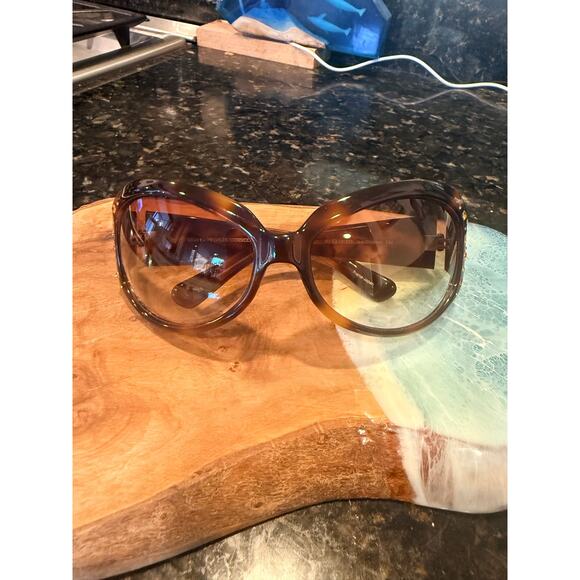 Oliver Peoples Isis Jeweled DM Oversized Tortoise Sunglasses Japan main image 8